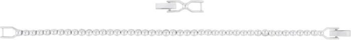 Swarovski Emily Tennis Bracelet Jewelry Collection, Clear Crystals, Blue Crystals, Pink Crystals - Image 3