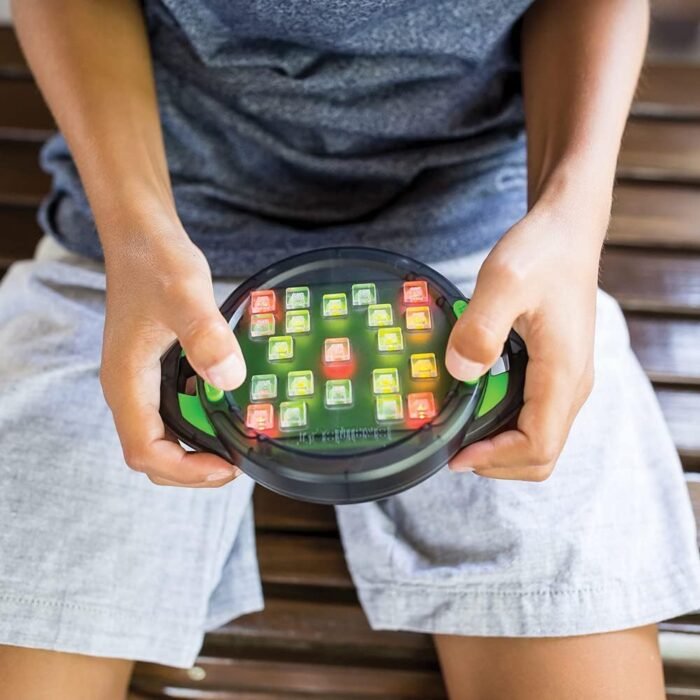 Educational Insights BrainBolt Handheld Electronic Memory Game with Lights & Sounds, Brain Teaser Puzzle Game, Ages 7+ - Image 3