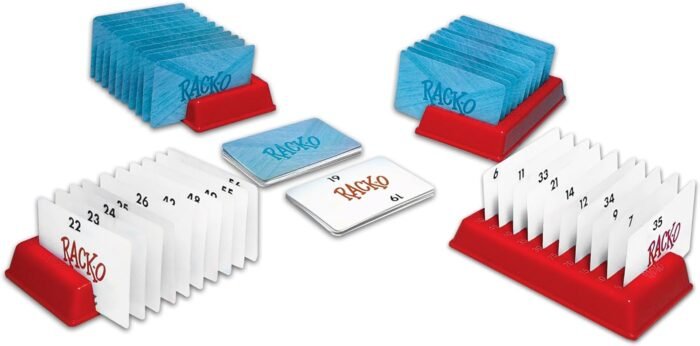 Winning Moves Rack-O Retro Game Games USA, Classic Tabletop Game Enjoyed by Families Since The 1950's! Ages 8+, 2-4 Players (6122) - Image 4