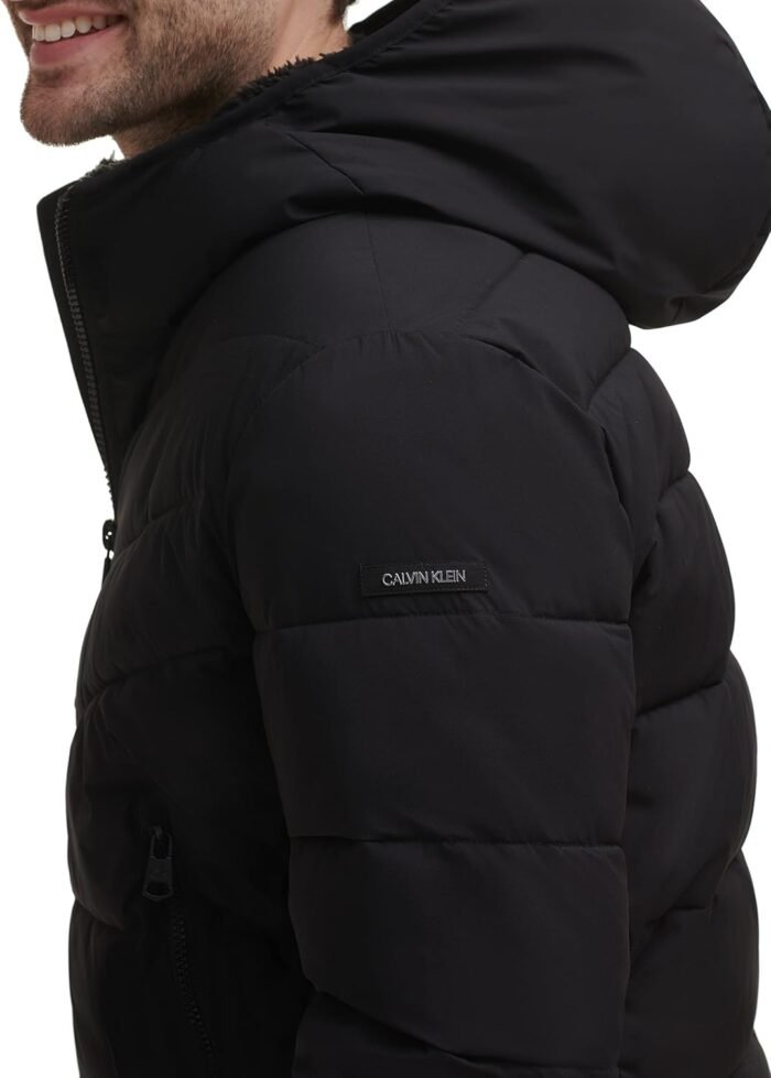 Calvin Klein Men's Snap Front Puffer Jacket - Image 8