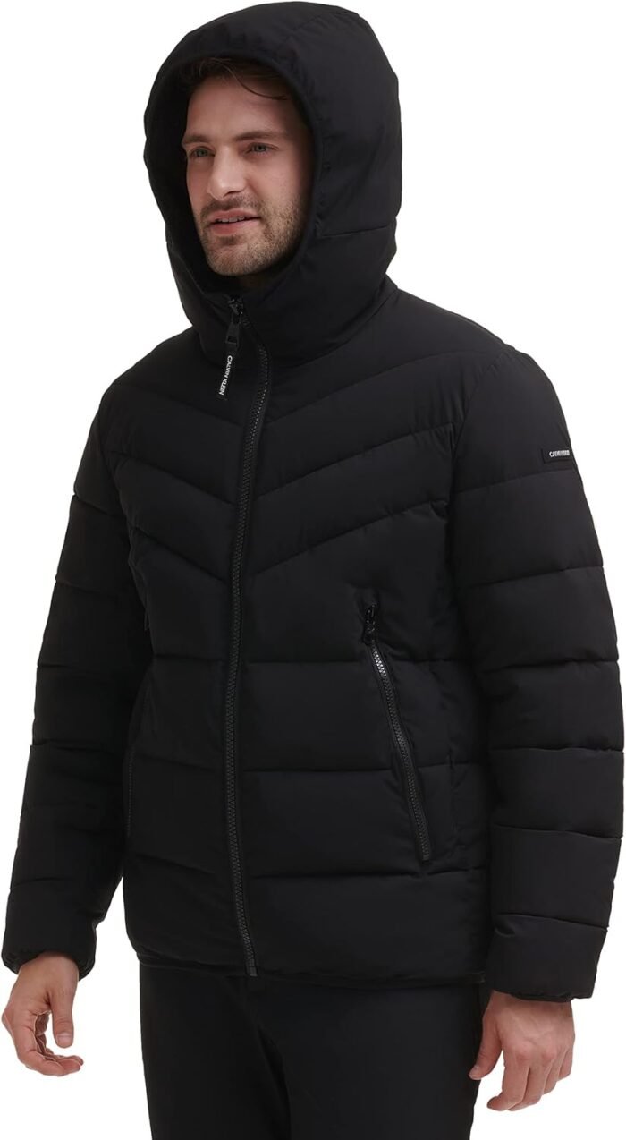 Calvin Klein Men's Snap Front Puffer Jacket - Image 7