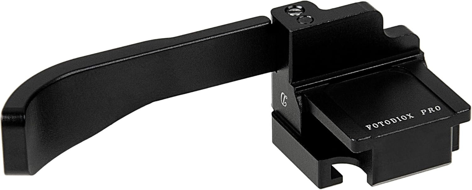 Fotodiox Pro Thumb Grip for Mirrorless Digital Cameras (Type-D; Black), fits: Sony Cyber-Shot Digital Camera RX1, RX1R - Image 4