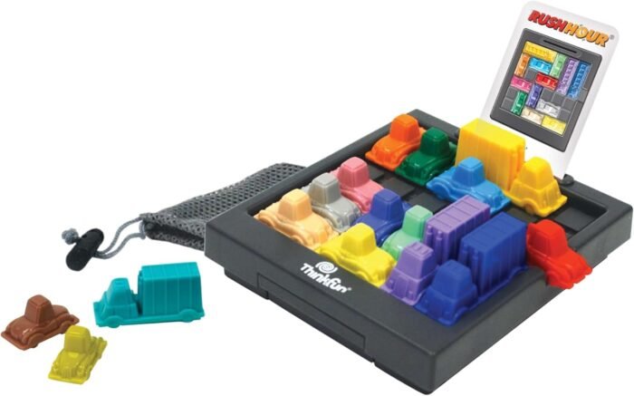 ThinkFun Rush Hour Traffic Jam Brain Game and STEM Toy for Boys and Girls Age 8 and Up – Tons of Fun With Over 20 Awards Won, International seller for Over 20 Years - Image 3