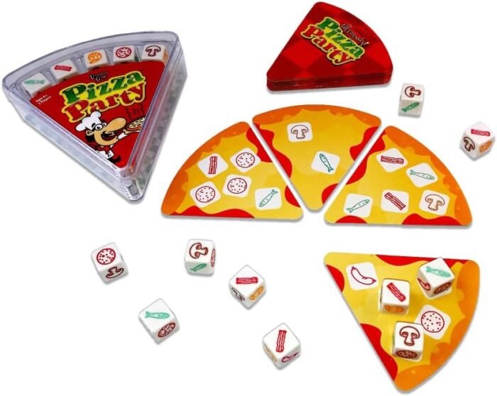 University Games, Pizza Party Dice Game, Dice Game for Kids and Families, Ages 6+ - Image 4