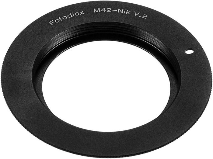 Fotodiox Lens Mount Adapter Compatible with M42 Type 2 Lenses to Nikon F-Mount Cameras - Image 2