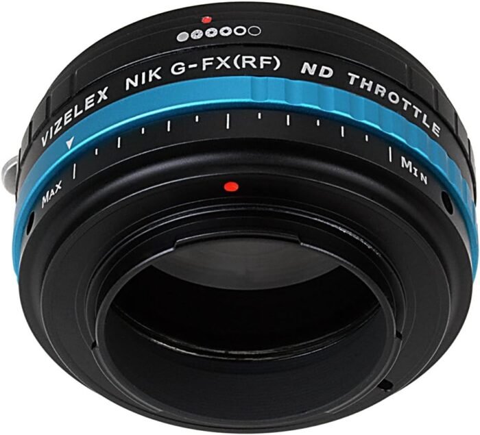 Vizelex ND Throttle Lens Adapter Compatible with Nikon F-Mount G-Type Lenses to Fujifilm X-Mount Cameras - Image 3