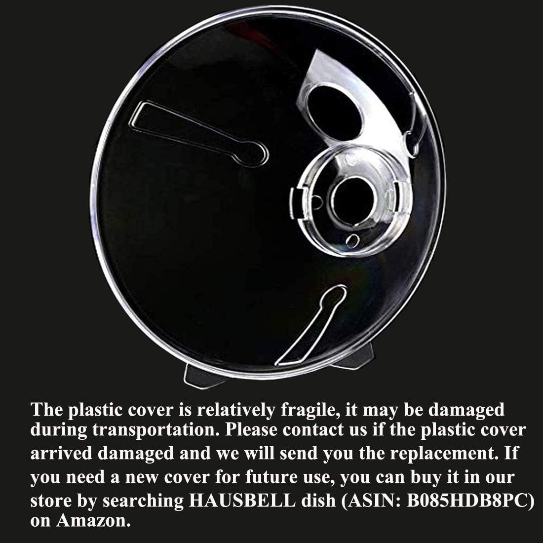 HAUSBELL Listening Device, Observation Device, Scientific Explorer Parabolic Microphone Bionic Ear Electronic Listening Device Digital Device Nature Observing and Listening Device, Headphone Included - Image 3
