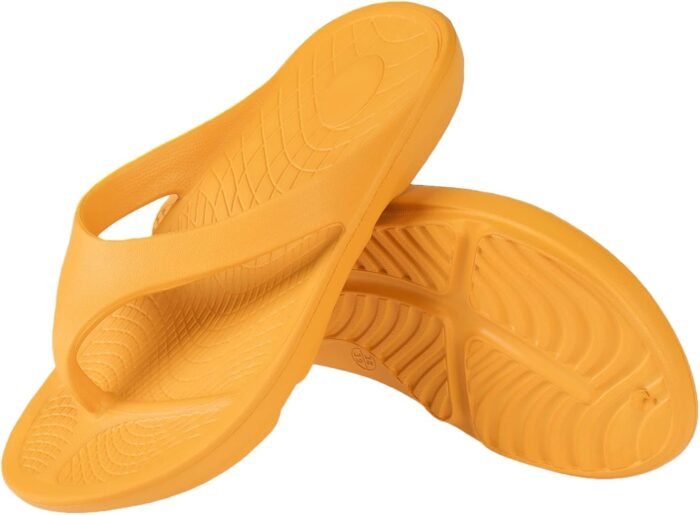 Wishcotton Women's Flip Flop Sandals Lightweight Thong Sandals Recovery Footwear, Ladies Soft Waterproof Beach Sandals, Anti Slip Shower Slides Slippers - Image 2