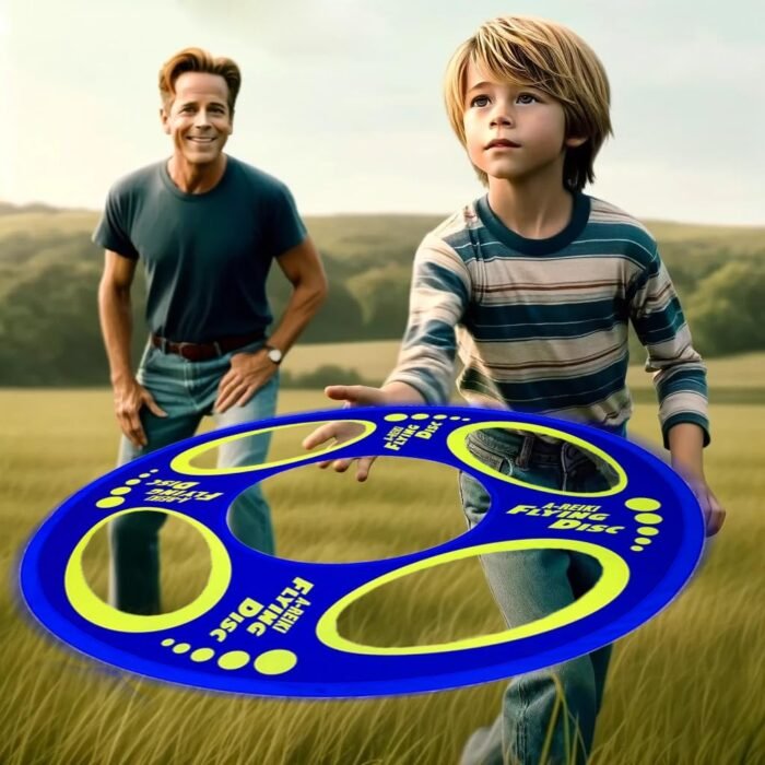 Giant Flying Disc Soft, Foldable & Floats in Air - Encourage Outdoor Play & Family Fun - Great for Kids, Parent-Child Interaction, and School Activities - Image 5