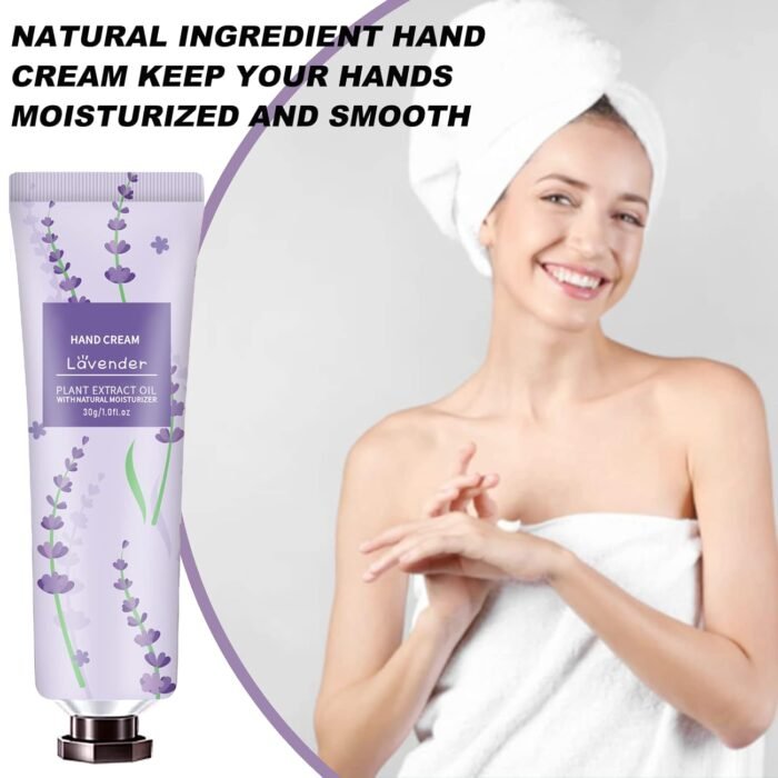10 Pack Hand Cream for Dry Cracked Hands, Christmas Gifts for Women Teens,Stocking Stuffers for Adults,Teacher Appreciation Gifts, Natural Plant Fragrance Mini Hand Lotion Moisturizing Hand Care Cream - Image 4