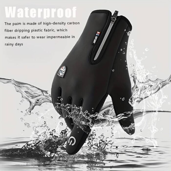 Dazzlesport Outdoor Sports Heated Gloves, Dazzle Sport Winter Gloves Short Plus Velvet Windproof Waterproof Thermal - Image 5