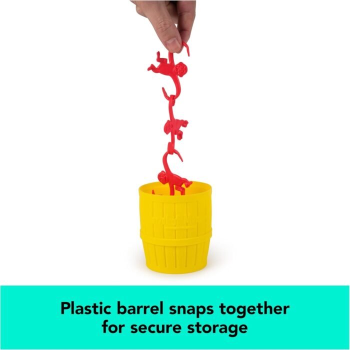 Spin Master Games, Barrel of Monkeys Retro Linking Family Game, Preschool Games, Classic Games, Family Game Night, Christmas Gifts for Kids Ages 3+ - Image 6