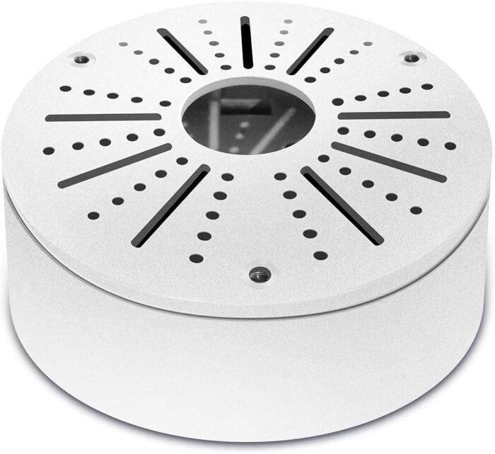 WEILAILIFE 【Compatible Almost All Cameras Type】 Universial Camera Junction Box Metal Universal Bullet Security Camera Junction Box Mount Bracket, Metal Indoor/Outdoor Camera Junction Box