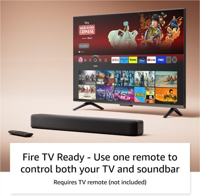 Amazon Fire TV Soundbar, 2.0 speaker with DTS Virtual:X and Dolby Audio, Bluetooth connectivity - Image 4
