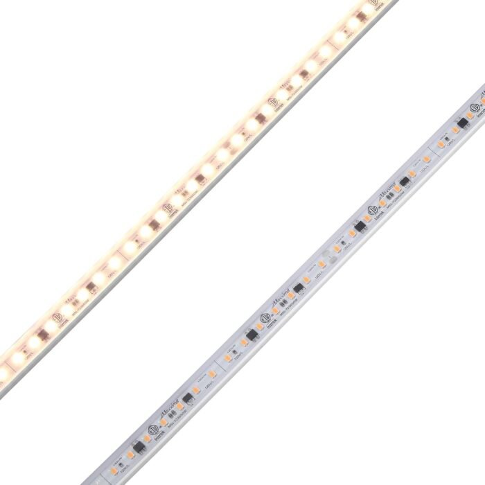 Maxxima 72 in. Hardwired LED Under Cabinet Strip Light, 2760 Lumens, 3000K Warm White, Kitchen and Living Room 120V White Cove Lighting, No Power Supply Needed - Image 9
