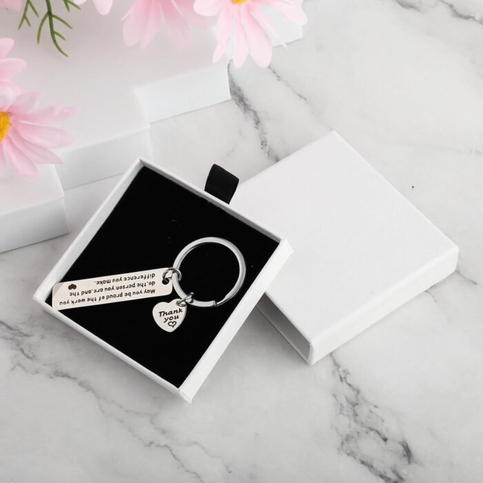 2Pcs Jewelry Gift Box Bracelet Gift Boxes Cardboard Jewelry Box Square Necklace Earring Bracelet Gift Box Kraft Organizer Storage Box for Jewellery (White) - Image 7