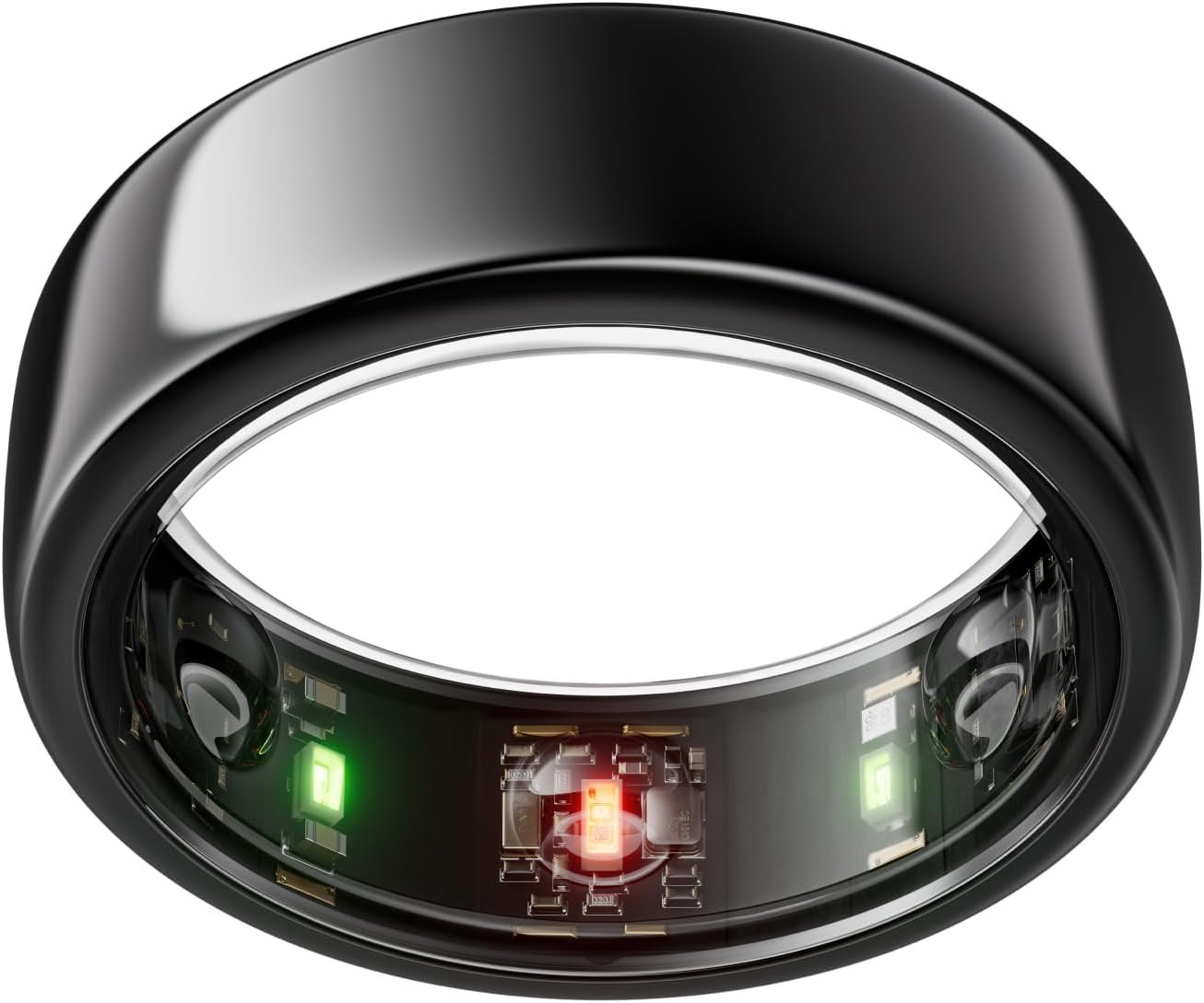 Oura Ring Gen3 Horizon - Black - Size 12 - Smart Ring - Size First with Oura Ring Gen3 Sizing Kit - Sleep Tracking Wearable - Heart Rate - Fitness Tracker - 5-7 Days Battery Life