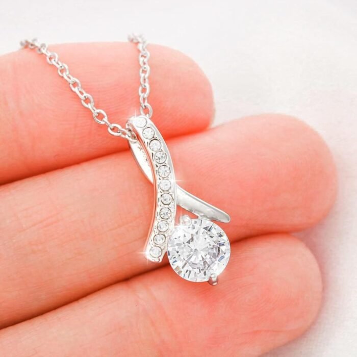 To My Soulmate Necklace Birthday Christmas Jewelry Gifts For My Wife with Message Card Box Personalized Gift Present Pendant for Future Wife Soulmate Girlfriend Love - Image 8