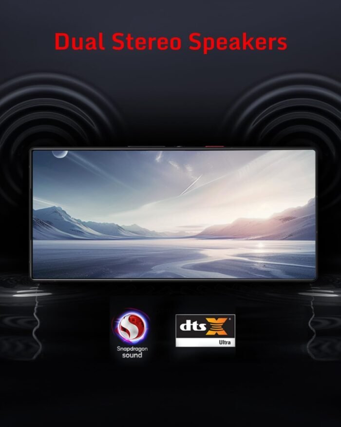 REDMAGIC 9S Pro Smartphone 5G, 120Hz Gaming Phone, 6.8" Full Screen, Under Display Camera, 6500mAh Android Phone, Snapdragon 8 Gen 3, 12+256GB, 80W Charger, Dual-Sim, US Unlocked Cell Phone Black - Image 7