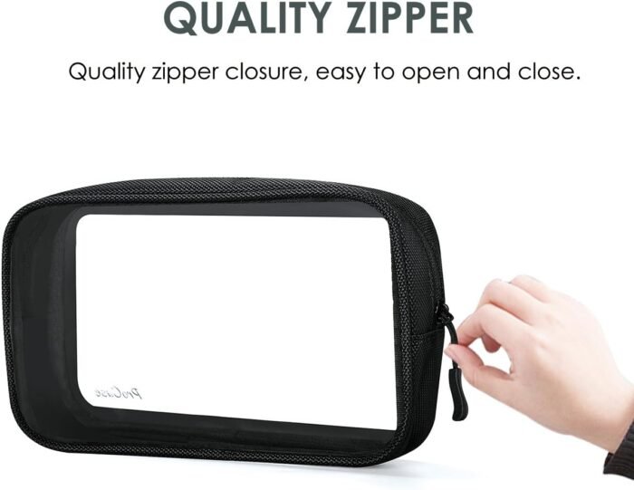 ProCase Gadgets Bag Pouch Electronics Accessories Organizer Travel Gear Storage Case Bag for Hard Drive Mouse USB Cables Power Bank Charger Power Adapter Cord Plug - Image 5