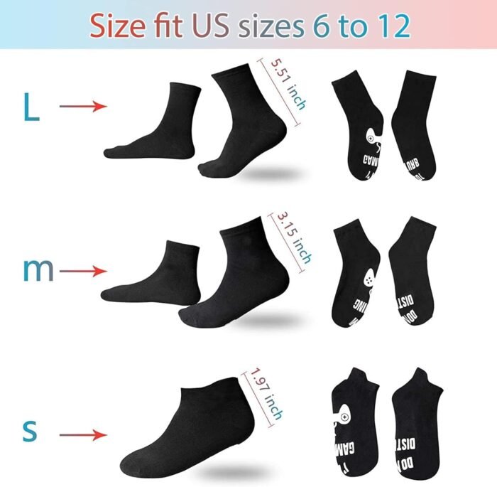 Do Not Disturb I'm Gaming Socks,Christmas Men Gifts For Men,Gamer Socks Gift For Teenage Boys,Gifts For Son,Men,Dad,Husband - Image 5