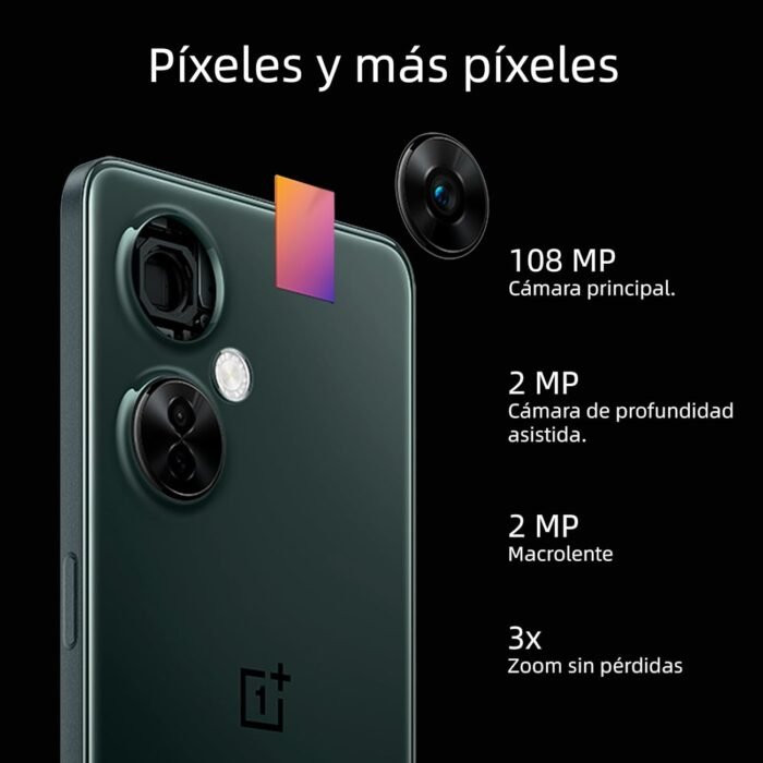 OnePlus Nord CE 3 Lite Smartphone Unlocked 5G Android Phone Snapdragon 695 Processor,6.65" 120Hz LCD Display,5000mAh Battery,108MP Main Camera, Support SD Card,8+256GB,Grey - Image 5