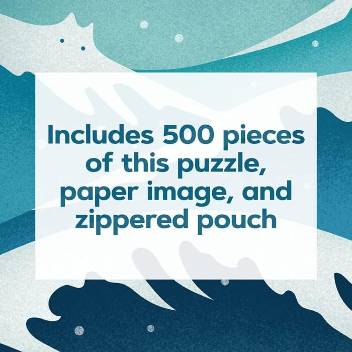 Chronicle Books Catffirmations Portable Puzzle: 500-Piece Jigsaw & Canvas Pouch - Image 4