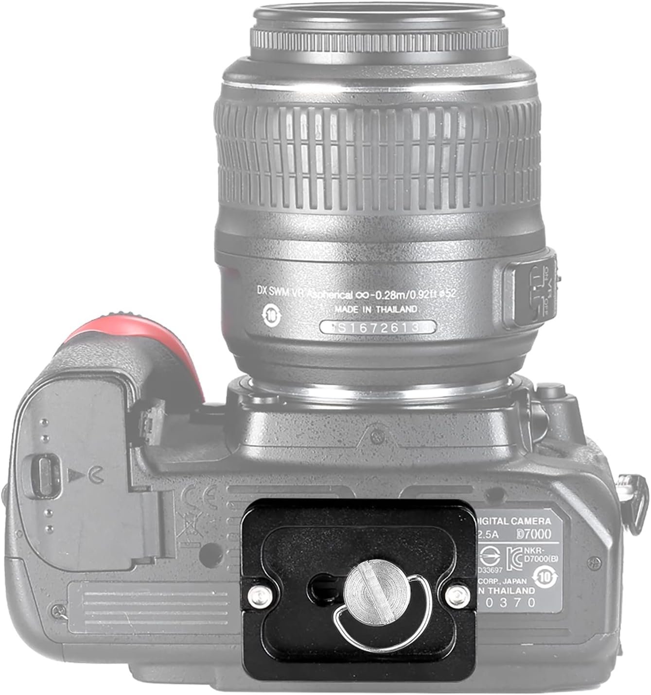 NEEWER Universal Arca Type Quick Release Plate All Metal with 1/4 Inch Screw Fits Standard Arca Type Clamp for Camera Tripod Ballhead (PU50 50mm) - Image 4