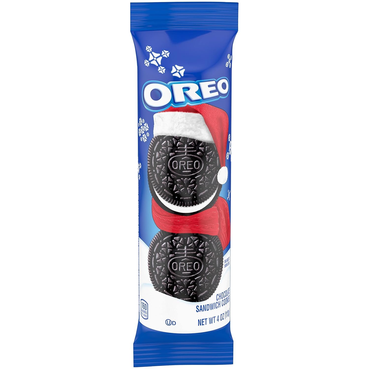 OREO Chocolate Sandwich Cookies, Holiday Cookies, 12 - 4 oz Stocking Stuffer Packs - Image 2