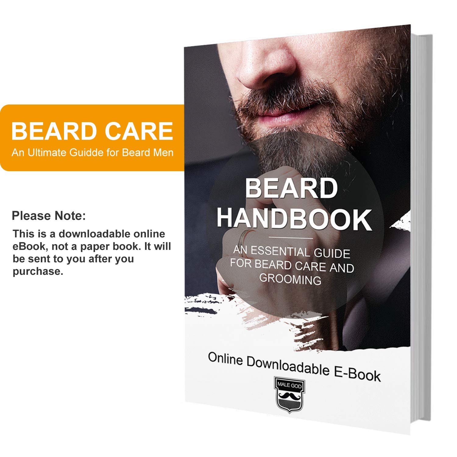 MALE GOD Gifts for Men, Beard Kit with Beard Oil, Balm, Comb, Brush, Scissors, Beauty Gift Sets for Him, Birthday & Christmas, Stocking Stuffers for Adults Men, Boyfriend, Husband, Son, Friend, Dad - Image 8