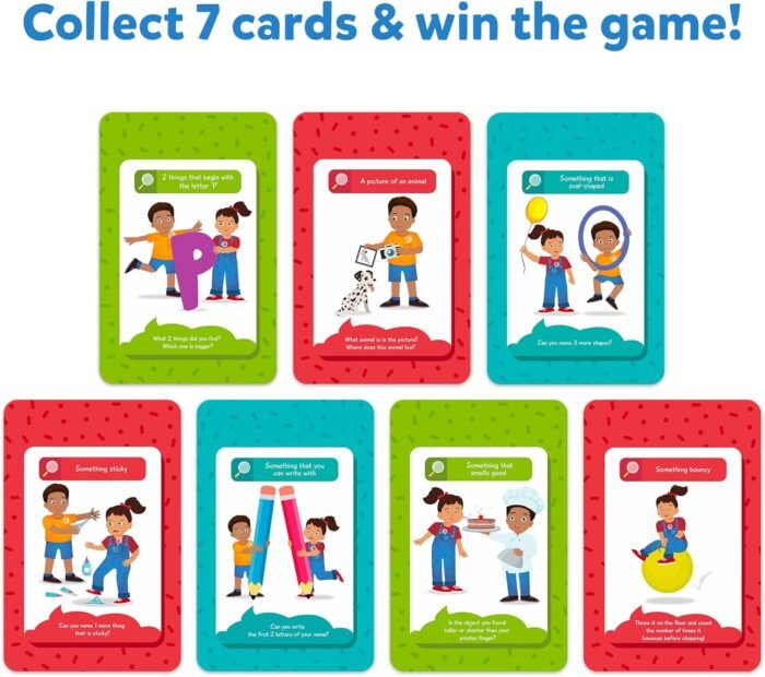Skillmatics Card Game - Found It Indoor, Scavenger Hunt, Stocking Stuffers for Ages 4, 5, 6, 7, Educational, Gifts for Kids, Boys, Girls and Families - Image 5