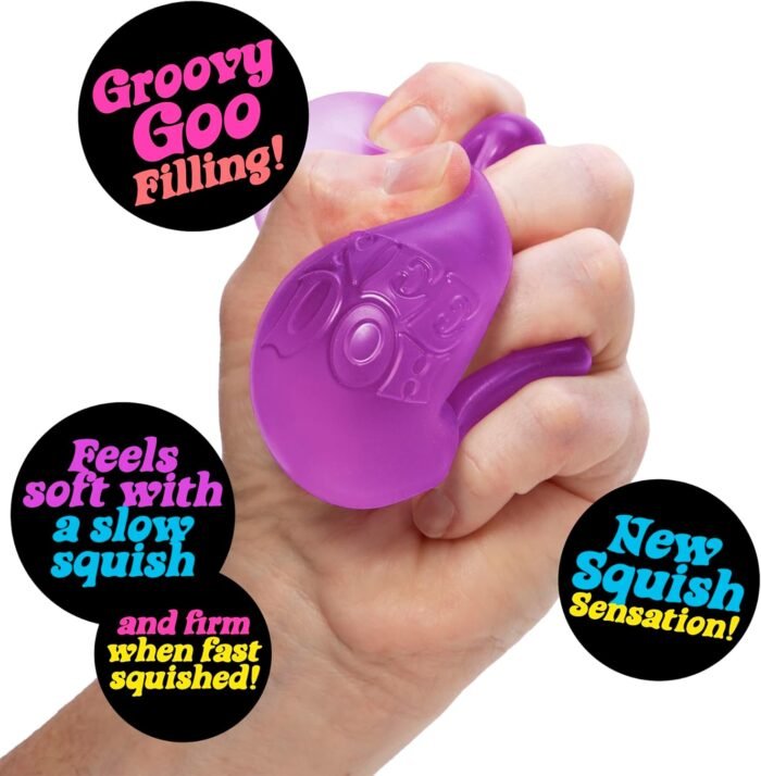 Schylling NeeDoh Nice Cube - Sensory Squeeze Toy with Super Solid Squish - 2.25" Cube - Color May Vary (Pack of 1) - Image 5