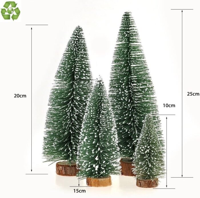 Desktop Miniature Pine Tree Tabletop Christmas Tree Small Pine Tree Decor Christmas Tree Toppers - Image 8