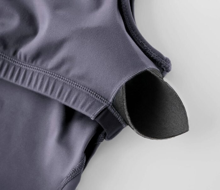THE GYM PEOPLE Womens' Sports Bra Longline Wirefree Padded with Medium Support - Image 6