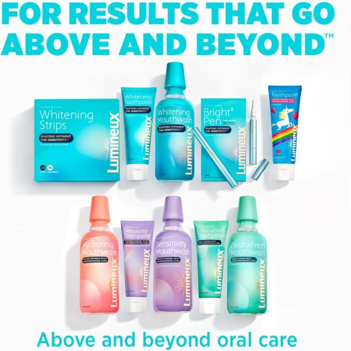 Lumineux Teeth Whitening Strips 21 Treatments – Peroxide Free - Enamel Safe for Whiter Teeth - Whitening Without The Sensitivity - Dentist Formulated and Certified Non-Toxic - Sensitivity Free - Image 6