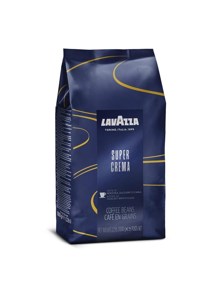 Lavazza Super Crema Whole Bean Coffee Blend, light-Medium Espresso Roast, 2.2 Pound (Pack of 1) ,Premium Quality, Aromatic, Mild and creamy - Image 10