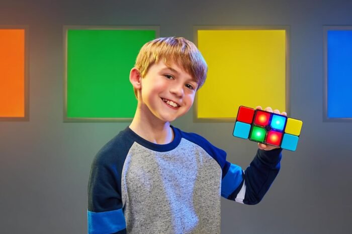 Flipslide Game - Electronic Handheld Game | Addictive Multiplayer Puzzle Game of Skill | Flip, Slide & Match Colors to Beat the Clock | 4 Thrilling Game Modes | Ages 8+ | Includes Batteries - Image 9