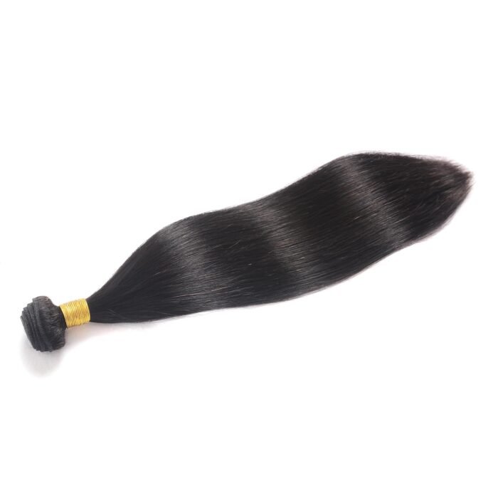 Straight Human Hair Bundles 1Bundle 18 Inch Single Bundle Brazilian Virgin Straight Hair Single Bundle Straight Bundles Human Hair Deals Hair Human Bundles For Woman (18 inch) - Image 3