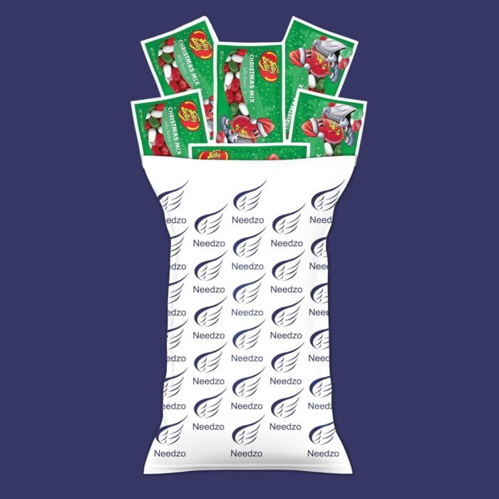 Christmas Mix 2024 Individual Packets of Jelly Beans, Very Cherry, Green Apple, and Coconut Flavored Candies, Stocking Stuffers, Pack of 6 - Image 7