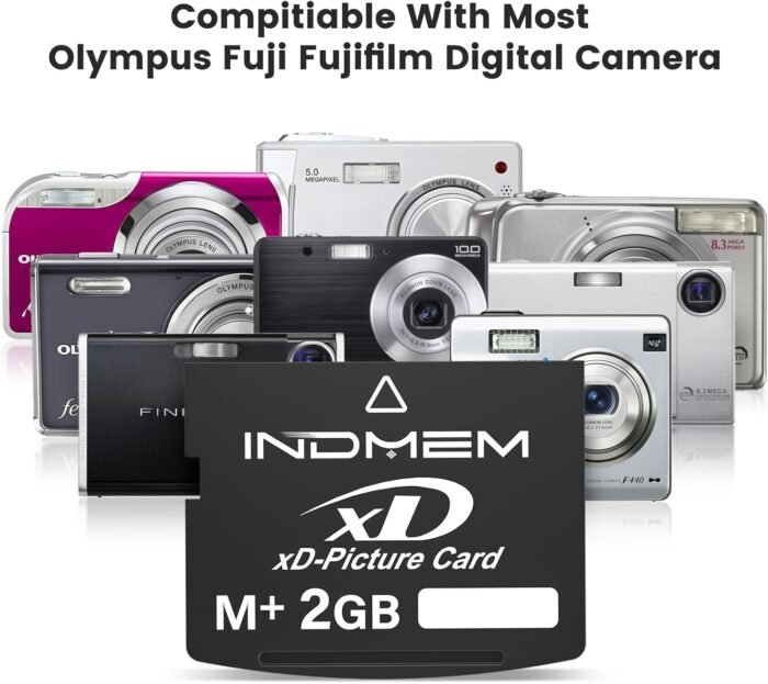 xD-Picture Card 2GB(Type M+) 2GB XD Flash Memory Cards for Olympus Fuji Fujifilm Old Digital Camera, Support Panorama Function,Create 3D Image and Digital Painting - Image 7