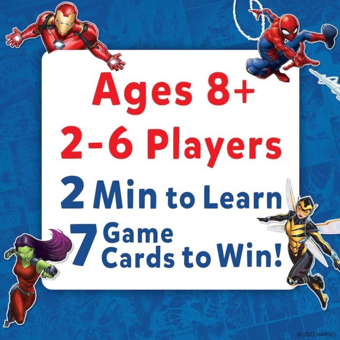 Skillmatics Collectible Card Game - Guess in 10 Marvel, Stocking Stuffers, Perfect for Kids, Teens, Adults Who Love Avengers, Spiderman, Iron Man, Gifts for Ages 8, 9, 10 and Up - Image 7