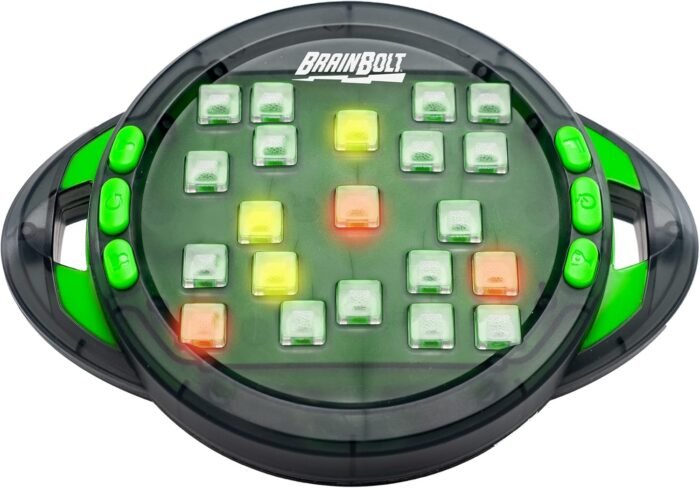 Educational Insights BrainBolt Handheld Electronic Memory Game with Lights & Sounds, Brain Teaser Puzzle Game, Ages 7+ - Image 2