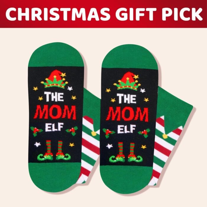 HAPPYPOP Christmas Gifts For Her Women - Christmas Gifts For Sister Aunt Wife Mom Grandma, Mother Grandmother Christmas Socks - Image 4