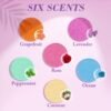DeckTheHalls 18 Pack Shower Steamers - Christmas, Birthday Presents - Shower Bombs with Lavender Mint Rose Coco Sea Grapefruit Natural Fragrance, Self Care & Relaxation Presents for Women and Men - Image 2