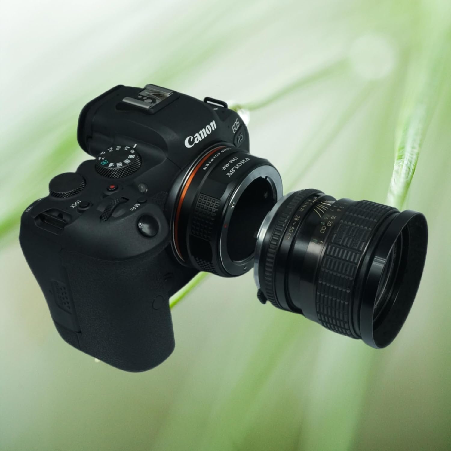 Lens Mount Adapter Manual Focus: Compatible with Olympus OM Lens to Canon RF (EOS R-Type) Camera Body - Image 4