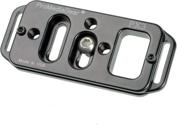 PX3 ProMediaGear Arca-Swiss Type Universal Plate 3inch Long - Camera or Lens Plate