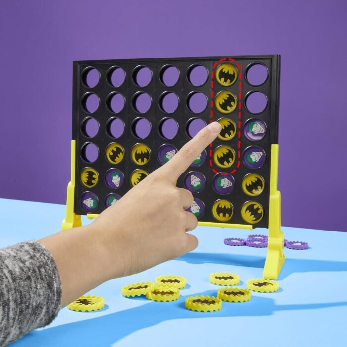 Connect 4 Batman Game | Batman-Themed 4 in a Row Game | Ages 6 and Up| For 2 Players | Strategy Board Games for Kids and Families (Amazon Exclusive) - Image 11