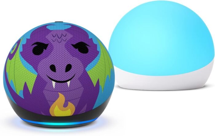 Echo Dot (5th Gen) Kids Dragon with Echo Glow - Image 2