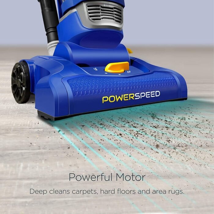 eureka NEU182A PowerSpeed Bagless Upright Vacuum Cleaner, Lite, Blue - Image 2