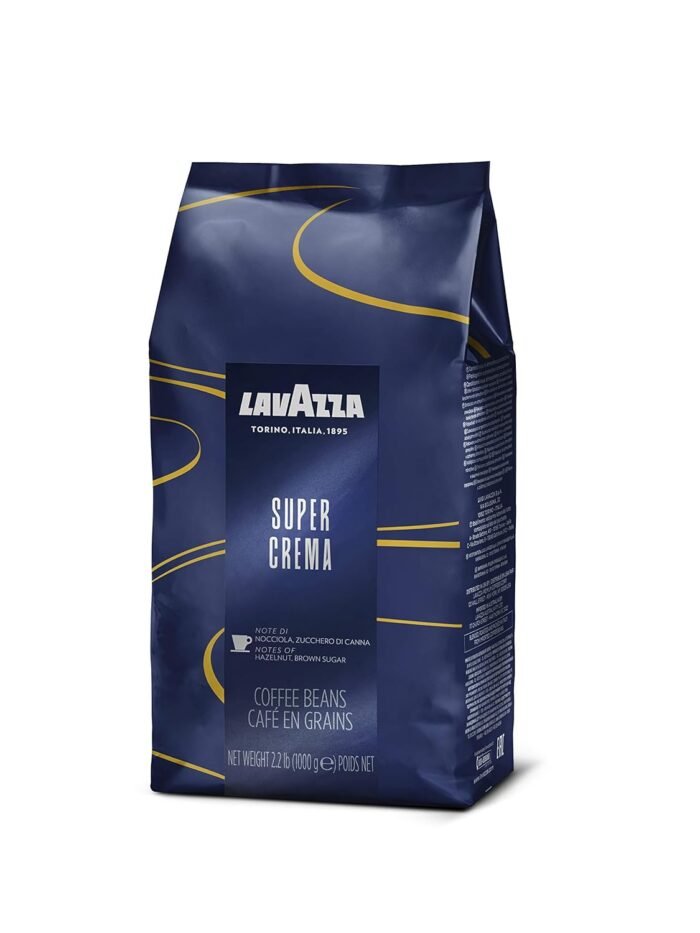Lavazza Super Crema Whole Bean Coffee Blend, light-Medium Espresso Roast, 2.2 Pound (Pack of 1) ,Premium Quality, Aromatic, Mild and creamy - Image 11
